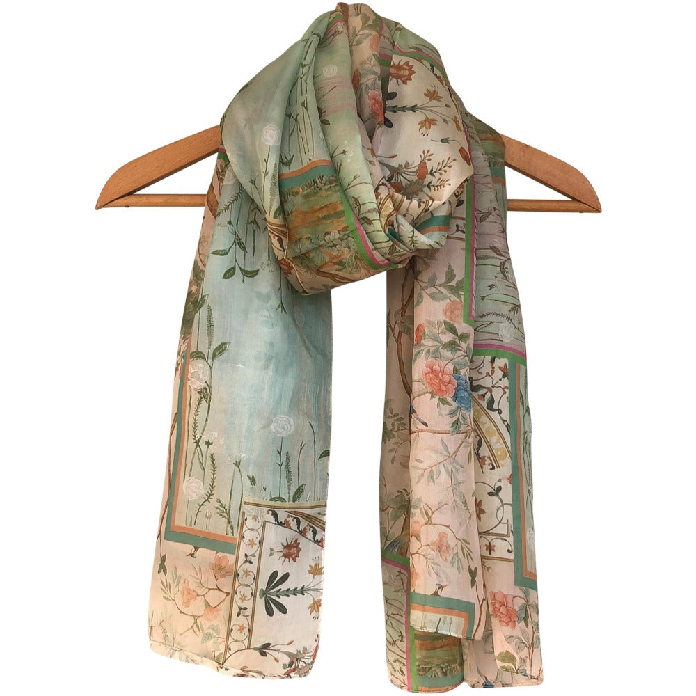 'Chelsea' Pure Silk Scarf