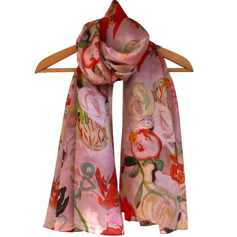 'Provence' Pure Silk Scarf