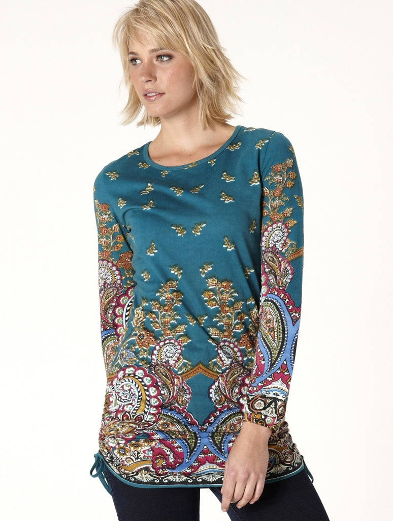 **NEW** Organic Cotton Tunic - Teal
