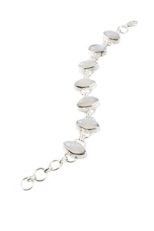 Moonstone Cabochon Bracelet