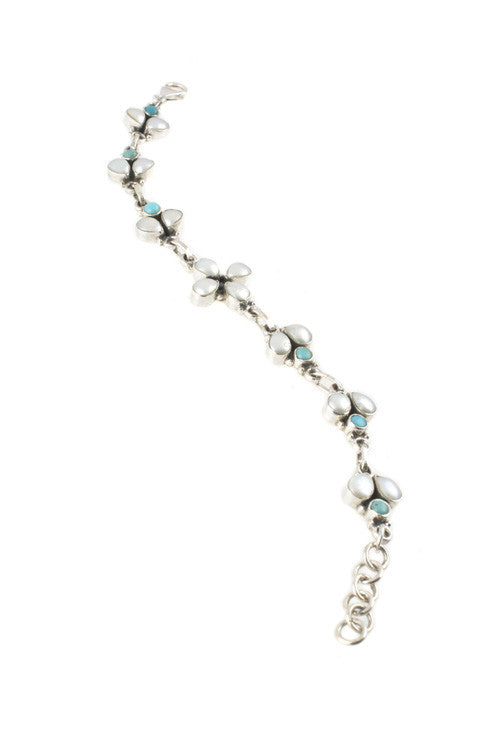 Flower & Leaves Bracelet