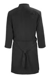 Washable Faux Suede Lightweight Coat - Black