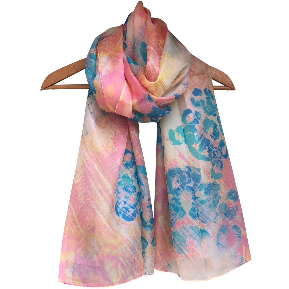 'Summer Breeze' Pure Silk Scarf