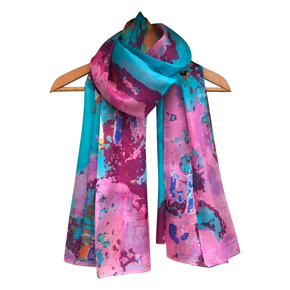 'Summer Day' Pure Silk Scarf
