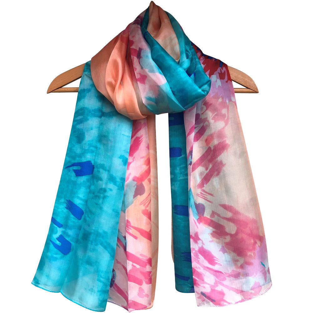 'Summer Dreams' Pure Silk Scarf