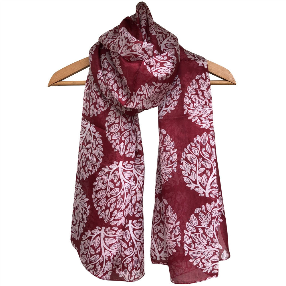 'Tree of Life' Pure Silk Scarf