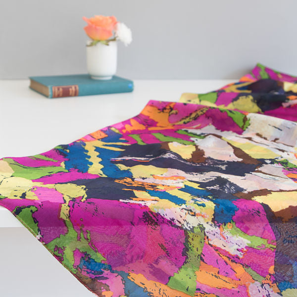 'Bizet' Pure Silk scarf