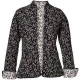 Reversible 'Chelsea' Cotton Jacket - Black