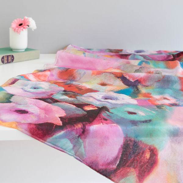 'Debussy' Pure Silk Scarf