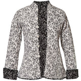 Reversible 'Chelsea' Cotton Jacket - Black