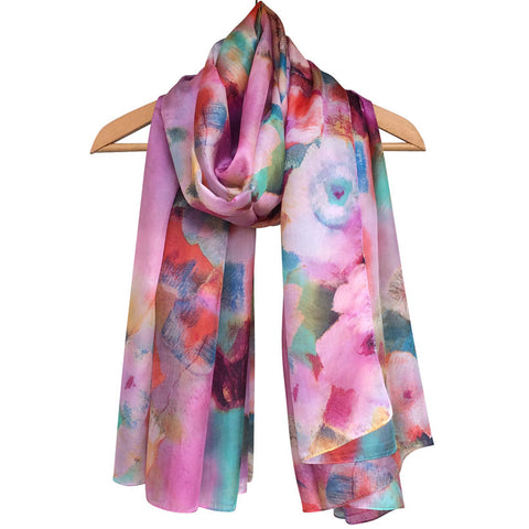 'Debussy' Pure Silk Scarf