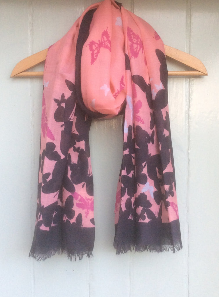 Cashmere Mix 'Butterfly' Scarf