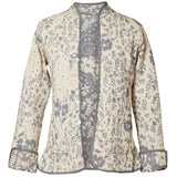 Reversible 'Hampton' Cotton Jacket - Dove Grey